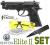 Wiatrówka pistolet Beretta Elite II + TACTIC-SET!