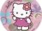 Talerzyki Hello Kitty 18cm 10szt URODZINY ZZ6Z0Ze