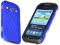 Blue Rubber case Samsung Galaxy Xcover 2 S7710