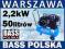 KOMPRESOR SPRĘŻARKA 50L 2 TŁOK PASKOWY BASS POLSKA