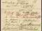 list returnowany KROTOSZYN - KOBYLIN z 1840 roku