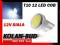 POSTOJÓWKA LED W5W T10 12 LED COB 12V BIAŁA DL