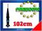 ANTENA CB PRESIDENT IOWA MONTAŻOWA 102cm 0462
