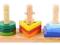 Sorter drewniany sortery kształty kolory zabawki