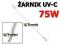 ŻARNIK UV-C 75W DO LAMPA UV 75W - NOWY !!!