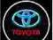 2 PROJEKTORY LED LOGO TOYOTA 2 MOCNE LEDY