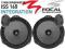 FOCAL ISS 165 GŁOŚNIKI OPEL VECTRA C PRZÓD TYŁ