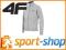 BLUZA SPORTOWA CIEPŁA MĘSKA BLM005 4F (SZARA) XL