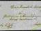 List TARNOPOL - ZBARAŻ - LEOPOLI (LWÓW) z 1849 r