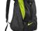 PLECAK NIKE FB SHIELD STANDARD czarno/limonkowy /B