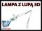 __ LAMPA Z LUPĄ 3D __ DO BLATU NA RAMIENIU T5 22W