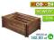 Kompostownik drewniany KMP-125 brąz 43x100x120