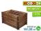 Kompostownik drewniany KMP-127 brąz 65x100x120