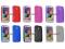 Kolory elastyczne etui gel Motorola Moto E +folia