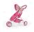 zabawkowy wózek wózki zabawkowe lalki lalek różowy