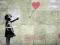 Banksy - Dziewczynka z Balonikiem plakat