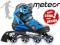 Rolki METEOR ELO Aluminium KAUCZUK ABEC-7 r.40