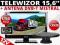 TELEWIZOR TV LED MISTRAL 15,6 HD ANTENA DVB-T T1S