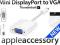 Mini DisplayPort VGA Przejściówka Thunderbolt FV