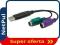 Adapter USB 2x PS/2 Klawiatura Mysz Unitek Y-155