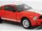 Ford Mustang Shelby GT500 2007 red w/whit 1:18 403