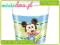 Kubeczek plastikowy Mały Mickey 8szt 200ml urodzin