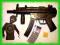 MP5 Karabin Srebrne kulki Tarcza Zombie