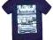 C&amp;A nowy t-shirt unikat MIAMI granat __ 11-12y