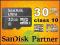 SanDisk MICRO SD HC ULTRA 30MB/s C10 UHS-I 32GB