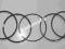 Bashan 150 - Komplet pierścieni na tłok 57,4 mm