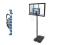 Zestaw Spalding NBA HIGHLIGHT ACRYLIC PORTABLE