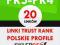 Linki PR5-PR4 TRUST RANK - 20 Linków PL - SEO - FV
