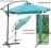 OGRODOWY PARASOL Z ELEGANCKĄ FALBANĄ śr. 300 cm