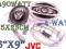 GłOŚNIKI JVC CS-HX6948 490W maskownice i przewody