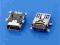 Gniazdo USB-B mini 5PIN SMD czarne 2szt.