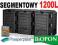 KOMPOSTOWNIK 1200L 3 MODUŁOWY SEGMENTOWY + BIOPON