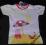 Świnka Peppa nowa bluzka t-shirt biała 110