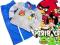 ANGRY BIRDS dres melanż/niebieski r.4L N942A