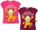 GARFIELD bluzka t-shirt fiolet 140/146