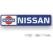 NASZYWKA termo - NISSAN 175mm x 40mm HAFT tuning