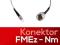 KONEKTOR ANTENOWY WTYK Nm - FMEż H155