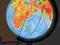 Globus polityczno-fizyczny 250 mm. Podświetlany