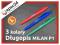 epsc24 DŁUGOPIS MILAN P Rubber Touch P1 3 kolory