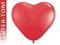 Balony SERCA czerwone, 15 cm, 100 szt walentynki
