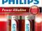 PHILIPS baterie Power Alkaline C LR14 2 szt. W-wa