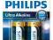 PHILIPS baterie Ultra Alkaline C LR14 2szt. Wwa FV