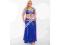 Taniec brzucha Belly Dance Komplet granat XL