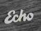 Defil Echo znaczek do gitary elektrycznej logo