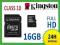 KARTA PAMIĘCI KINGSTON 16GB microSD SDHC CLASS 10