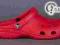 KLAPKI CROCS BEACH RED r. 36 - 38 41 - 43 I INNE